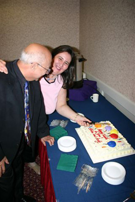 Andy and Helen Herman's farewell cake as they move to Arizona.