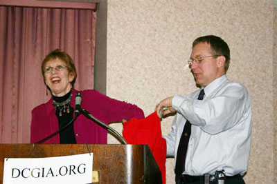President Toby Fitzkee has Christie picking the winning ticket.