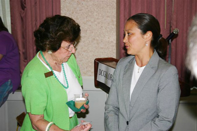 Diane Grimes and Gina