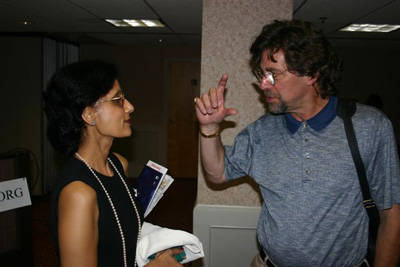 Kusam Malhotra and Ira Kramer