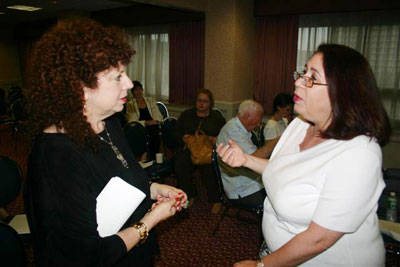 Speaker Karlin with Davia Kramer