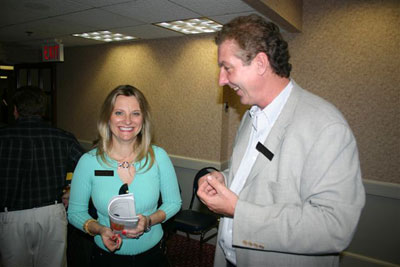 Shirleen Bradbury and Martin Fuller obviously enjoyed the evening