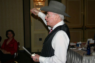 Bobby Mann auctioning another priceless bauble.