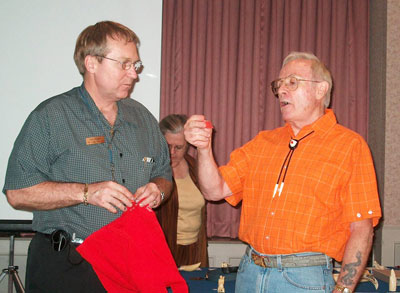 Ever shy and timid, Bobby calls out the winning lottery ticket.