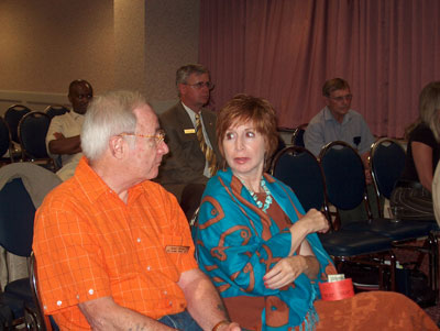 The unindicted raffle co-conspirators discussing the presentation