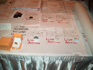 Some of our terrific Live Auction items