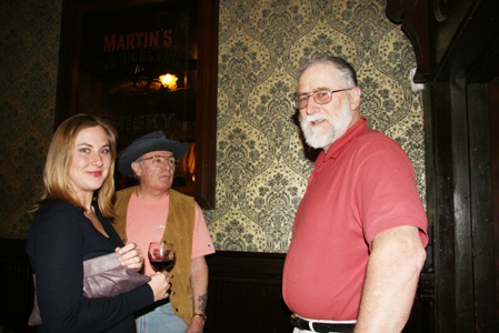 Bobby, Courtland, and friend at Pinnacle Peak DCGIA dinner in Tucson
