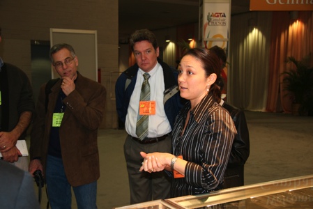 And the annual Pearl Walk always begins with Gina Latendresse.