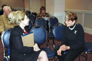 Doris Voigt & Brenda Foreman Chapter VP Doris Voigt with tonight's speaker Brenda Forman