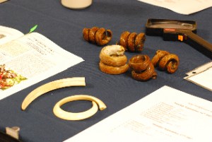 Bobby Mann's pig tusks