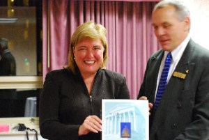 Donna Baker and Tony Conway