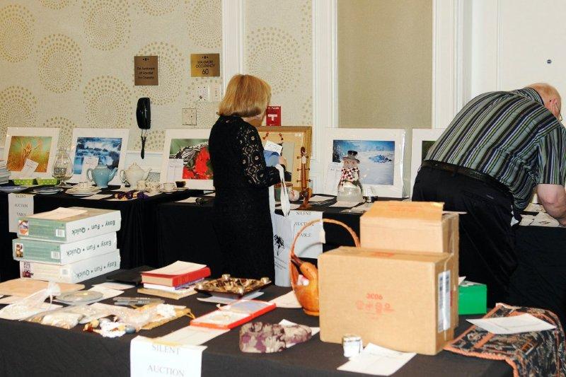 Silent Auction Table