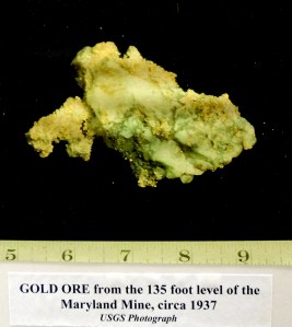 Gold ore