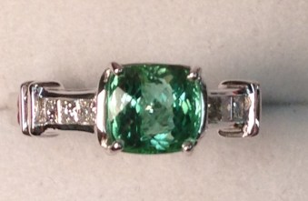 Extra Fine Natural Mint Green Tourmaline