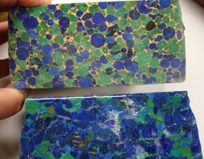 Azurite-Malachite Compressed Blocks