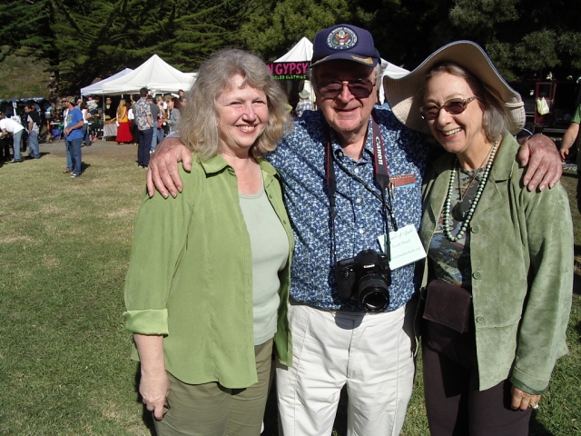 Here is a little happy picture of him from a few years ago, at the Jade Festival at Big Sur.