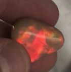 Opal Fire in Dark